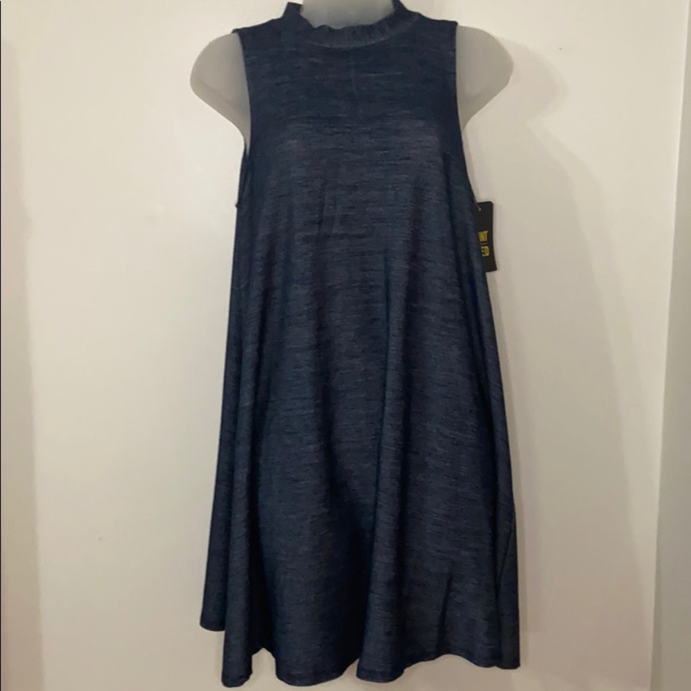 Want and need , dress size medium, denim color